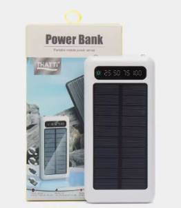 Batería externa solar