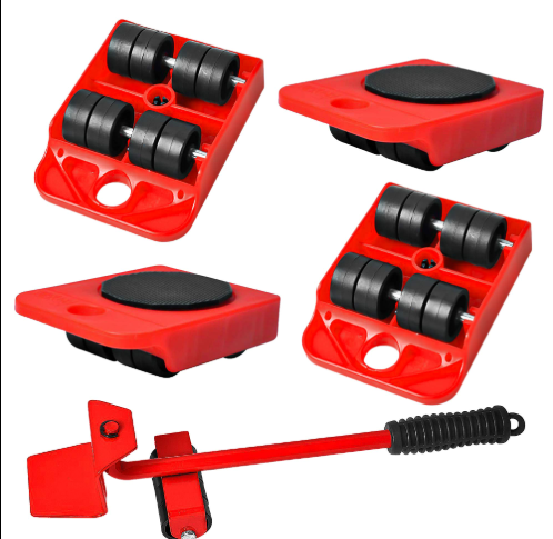 Kit para desplazar y elevar muebles